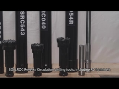 Tekanan udara tinggi RC Hammer Keandalan luar biasa ketahanan terhadap keausan untuk pengeboran sirkulasi terbalik