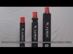 Warna Hitam Down The Hole Hammer DHD Untuk Penambangan Dan Konstruksi