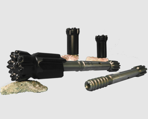 T51 Top Hammer Button Drill Bit Diameter Dari 89mm Sampai 127mm Untuk Pengeboran Tophammer