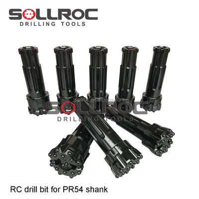SRC54 RC Bor Bit 5 3/8'-5 3/4' Ukuran 136mm-146mm Diameter dengan 1 tahun garansi untuk sirkulasi terbalik pengeboran