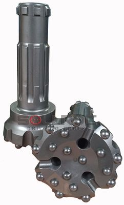 6 inch DHD360 DTH Hammer Bits with Carburized Steel Construction for Water Well Drilling and 1 Year Warranty