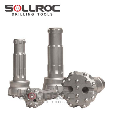 5'-135mm Karburasi Baja DTH Bor Bit dengan Pengolahan Panas untuk Air Well dan Tambang Pengeboran