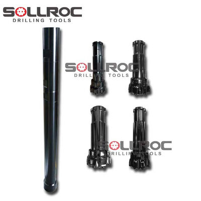 Palu Sirkulasi Balik Model RE542 dengan Diameter Luar 109.5mm dan Tekanan Kerja 1.5Mpa-3.5Mpa untuk Pengeboran DTH