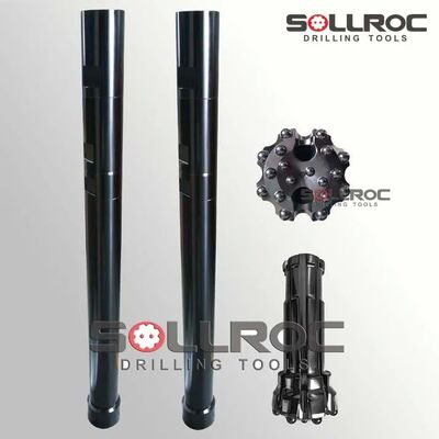 Palu Sirkulasi Balik Model RE542 dengan Diameter Luar 109.5mm dan Tekanan Kerja 1.5Mpa-3.5Mpa untuk Pengeboran DTH