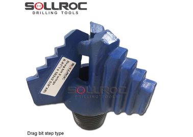 API 2 3/8' REG Thread Type Drag Drill Rock Bit untuk operasi pengeboran yang lancar