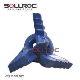 Performa tahan lama Drag Drill Rock Bit dengan proses pemotong sambungan berujung
