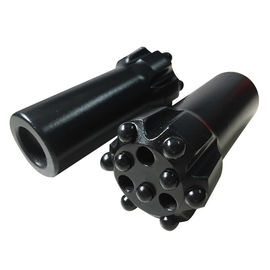 R32 Bits Bor Button Thread dengan Lubang Flushing untuk Pengeboran Tophammer