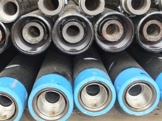 4/4.5 Inch Dual Wall RC Drill Pipe dengan Sambungan Las Hitam atau Disesuaikan Ketahanan Abrasi yang sangat baik