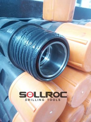Black Coated 4 4.5 Inch Reverse Circulation Drilling Pipe Tahan abrasi yang sangat baik